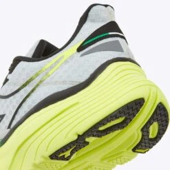 Diadora Men's Nucleo Running Shoe - Silver/Black/Yellow Fl DD - Regular (D) -The Famous Shoe Store 101 2 2ee13548 a879 4f70 bc12 7b7ff248d305