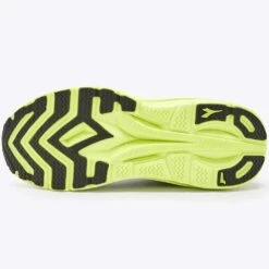 Diadora Men's Nucleo Running Shoe - Silver/Black/Yellow Fl DD - Regular (D) -The Famous Shoe Store 101 3