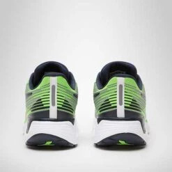 Diadora Men's Mythos Blushield Vigore Running Shoe - White/Black Iris/Neon Mint - Regular (D) -The Famous Shoe Store 101.178046 C9805 20 HR