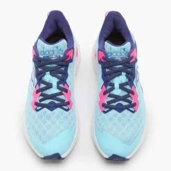 Diadora Women's Volo 3 Running Shoe - Bright Baby Blue/Blueprint - Regular (B) -The Famous Shoe Store 101.179088 D0253 50 HR