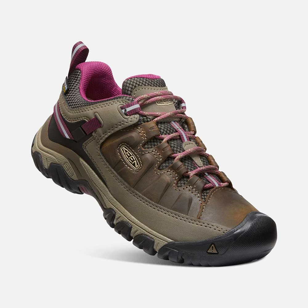 Keen Women's Targhee III Waterproof Hiking Shoe - Weiss/Boysenberry- Regular (B) 4 Keen Women's Targhee III Waterproof Hiking Shoe - Weiss/Boysenberry- Regular (B) - Image 2