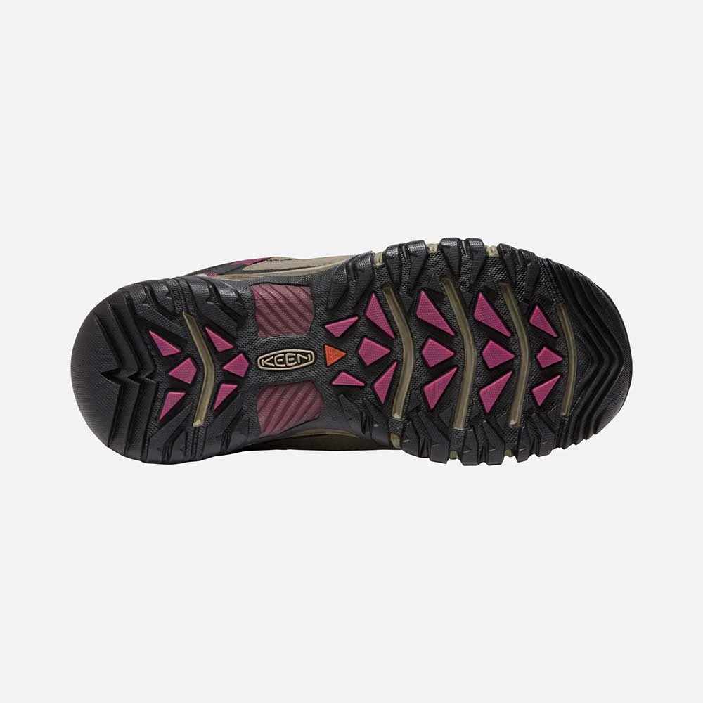 Keen Women's Targhee III Waterproof Hiking Shoe - Weiss/Boysenberry- Regular (B) 8 Keen Women's Targhee III Waterproof Hiking Shoe - Weiss/Boysenberry- Regular (B) - Image 6