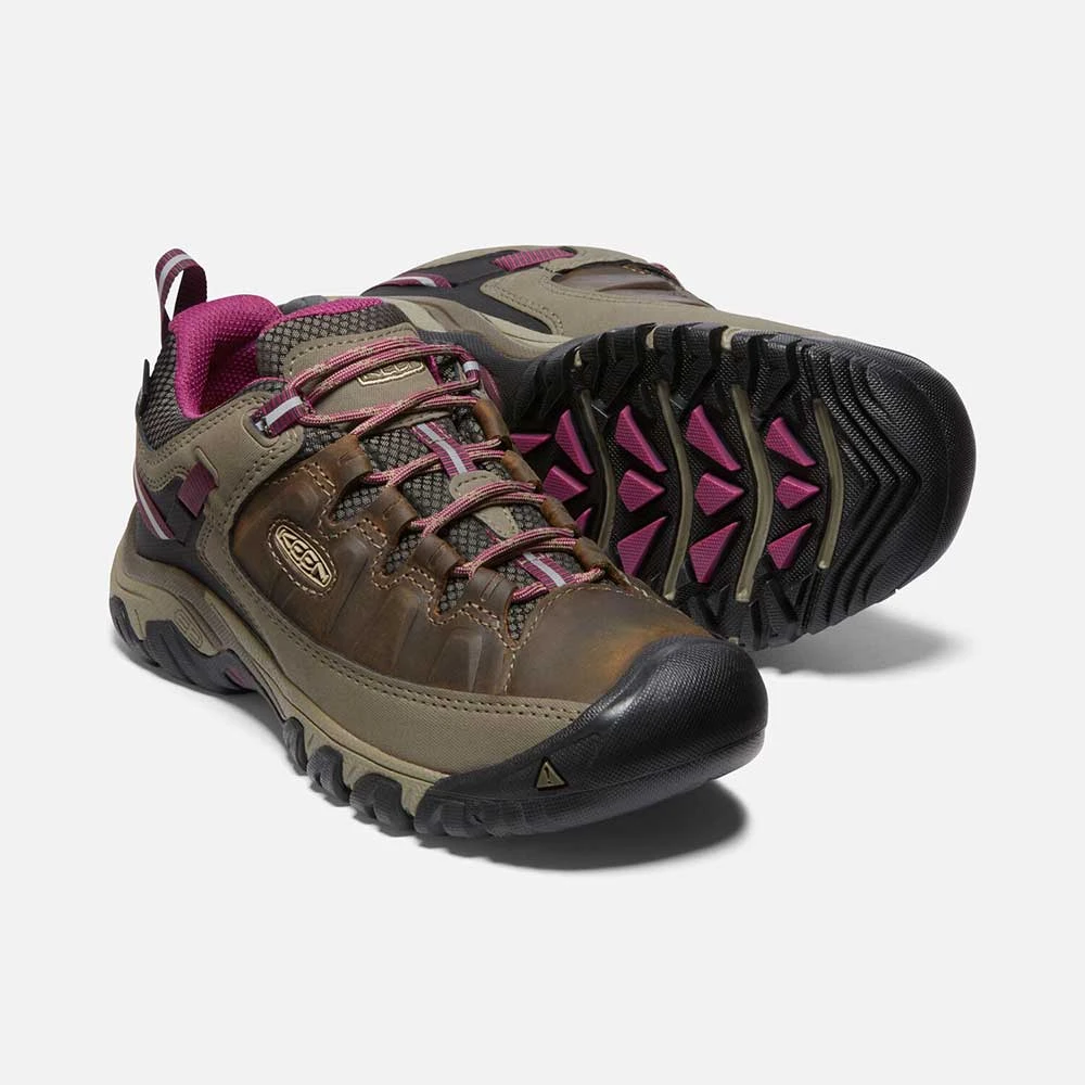 Keen Women's Targhee III Waterproof Hiking Shoe - Weiss/Boysenberry- Regular (B) 7 Keen Women's Targhee III Waterproof Hiking Shoe - Weiss/Boysenberry- Regular (B) - Image 5