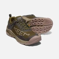 Keen Men's NXIS Evo WP Hiking Shoe - Dark Olive/Black Olive - Regular (D) 11 Keen Men's NXIS Evo WP Hiking Shoe - Dark Olive/Black Olive - Regular (D) -The Famous Shoe Store 1025909 PPS PDP 1