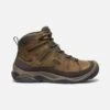 Keen Men's Circadia Mid WP Hiking Boot- Bison/Brindle- Wide (2E) -The Famous Shoe Store 1026841 P PDP