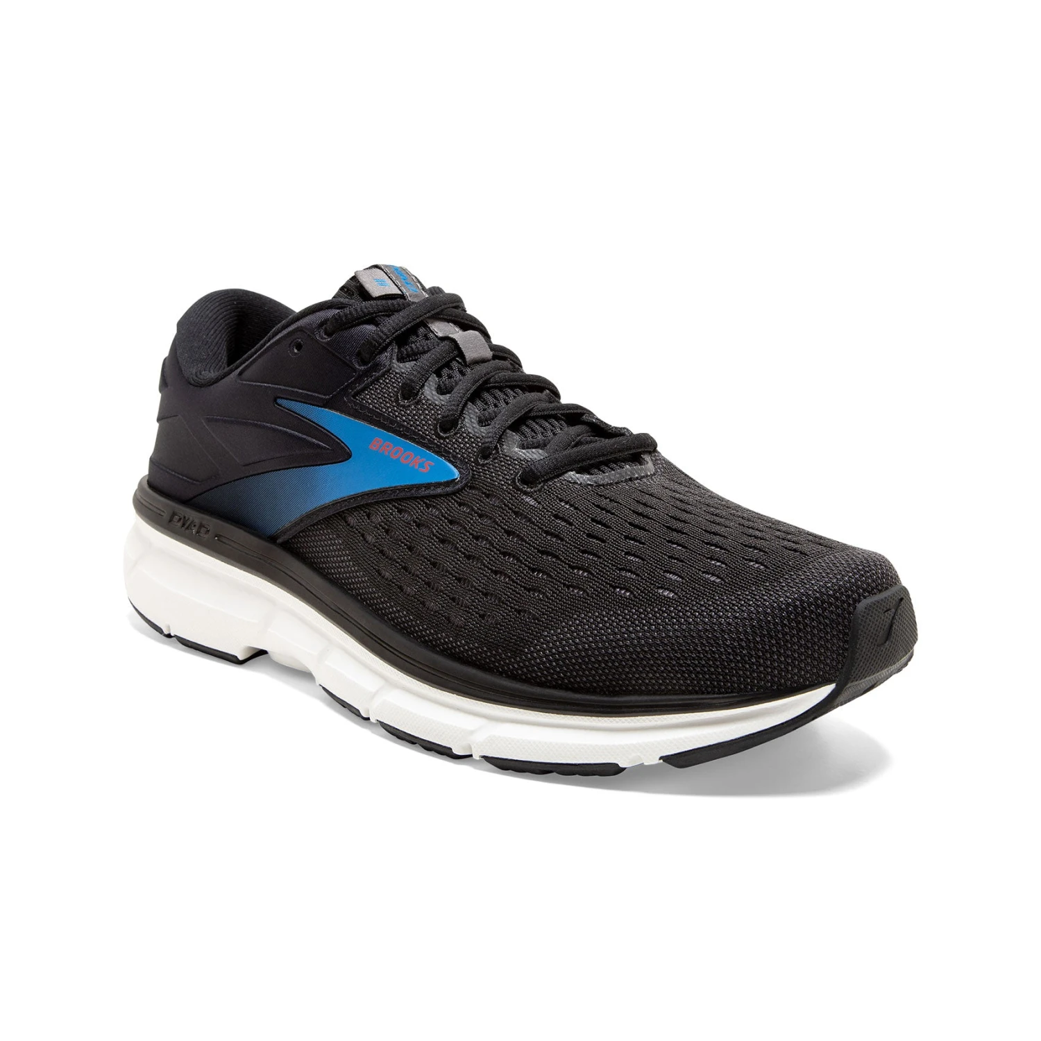 BROOKS Men's Dyad 11 Running Shoe - Black/Ebony/Blue- Extra Wide (4E) 6 BROOKS Men's Dyad 11 Running Shoe - Black/Ebony/Blue- Extra Wide (4E) - Image 4