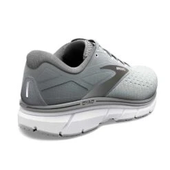 BROOKS Men's Dyad 11 Running Shoe- Grey/Black/White - Regular (D) -The Famous Shoe Store 110323 084 H Dyad 11 1 1