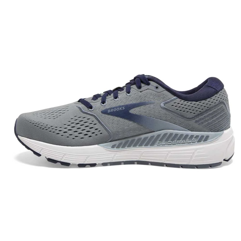 BROOKS Men's Beast 20 Running Shoe - Blue/Grey/Peacoat- Wide (2E) 5 BROOKS Men's Beast 20 Running Shoe - Blue/Grey/Peacoat- Wide (2E) - Image 3