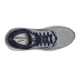 BROOKS Men's Beast 20 Running Shoe - Blue/Grey/Peacoat- Wide (2E) 12 BROOKS Men's Beast 20 Running Shoe - Blue/Grey/Peacoat- Wide (2E) -The Famous Shoe Store 110327 491 o beast 20 mens high support running walking shoe
