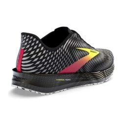 BROOKS Men's Hyperion Tempo Running Shoe - Black/Pink/Yellow - Regular (D) -The Famous Shoe Store 110339 074 H Hyperion Tempo 1