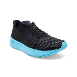 BROOKS Men's Hyperion Tempo Running Shoe - Black/Iced Aqua/Blue - Regular (D) -The Famous Shoe Store 110339 082 A Hyperion Tempo CF S21