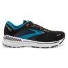 BROOKS Men's Adrenaline GTS 22 Running Shoe - Black/Blue/Orange- Regular (D) -The Famous Shoe Store 110366 034 l adrenaline gts 22 mens cushion running shoe