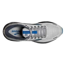BROOKS Men's Adrenaline GTS 22 Running Shoe- Oyster/India Ink/Blue - Wide (2E) -The Famous Shoe Store 110366 023 O Adrenaline GTS 22