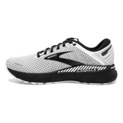 BROOKS Men's GTS 22 Running Shoe - White/Grey/Black - Wide (2E) -The Famous Shoe Store 110366 135 M Adrenaline GTS 22 7b2165aa c7e8 4d82 8a3f e7efaa7dca9f