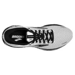 BROOKS Men's GTS 22 Running Shoe - White/Grey/Black - Wide (2E) -The Famous Shoe Store 110366 135 O Adrenaline GTS 22 9e4ceab9 ff51 44bc b08c 806a08b52c2e
