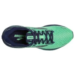 BROOKS Men's Adrenaline GTS 22 Running Shoe- Green/Navy- Regular (D) -The Famous Shoe Store 110366 362 O Adrenaline GTS 22