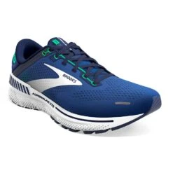 BROOKS Men's Adrenaline GTS 22 Running Shoe - Surf The Web/Blue/Irish Green - Regular (D) 10 BROOKS Men's Adrenaline GTS 22 Running Shoe - Surf The Web/Blue/Irish Green - Regular (D) -The Famous Shoe Store 110366 469 A Adrenaline GTS 22 1