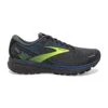 BROOKS Men's Ghost 14 Running Shoe- Black/Blue/Nightlife- Regular (D) 2 BROOKS Men's Ghost 14 Running Shoe- Black/Blue/Nightlife- Regular (D) -The Famous Shoe Store 110369 069 L Ghost 14