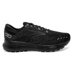 BROOKS Men's Glycerin 20 Running Shoe- Black/Black/Ebony- Regular (D)