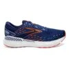 BROOKS Men's Glycerin GTS 20 Running Shoe - Blue Depths/Palace Blue/Orange - Regular (D)