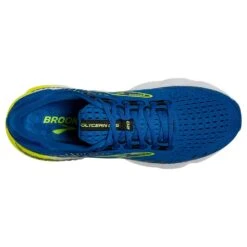 BROOKS Men's Glycerin GTS 20 Running Shoe- Blue/Nightlife/White- Regular (D) 12 BROOKS Men's Glycerin GTS 20 Running Shoe- Blue/Nightlife/White- Regular (D) -The Famous Shoe Store 110383 482 O Glycerin GTS 20