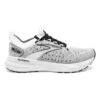 BROOKS Men's Glycerin StealthFit 20 Running Shoe - White/Grey/Black - Regular (D) -The Famous Shoe Store 110384 135 L Glycerin StealthFit 20