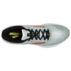 BROOKS Men's Launch 9 Running Shoe- Blue Surf/Black/Cherry Tomato- Regular (D) -The Famous Shoe Store 110386 413 O Launch 9