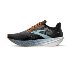BROOKS Men's Hyperion Max Running Shoe- Black/Grey/Orange Clown Fish - Regular (D) -The Famous Shoe Store 110390 019 M Hyperion Max