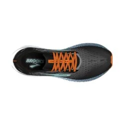 BROOKS Men's Hyperion Max Running Shoe- Black/Grey/Orange Clown Fish - Regular (D) -The Famous Shoe Store 110390 019 O Hyperion Max
