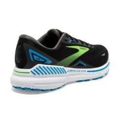 BROOKS Adrenaline GTS 23 (B) - Black/Hawaiian Ocean/Green -The Famous Shoe Store 110391 006 H Adrenaline GTS 23 1