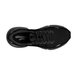 BROOKS Men's Ghost 15 Running Shoe - Black/Black/Ebony- Wide (2E) -The Famous Shoe Store 110393 020 O Ghost 15
