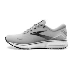 BROOKS Men's Ghost 15 Running Shoe- Alloy/Oyster/Black- Regular (D) -The Famous Shoe Store 110393 098 M Ghost 15