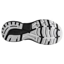 BROOKS Men's Ghost 15 Running Shoe- White/Ebony/Oyster -The Famous Shoe Store 110393 149 S Ghost 15