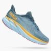 Hoka Men's Clifton 8 Running Shoe- Goblin Blue/Mountain Spring— Regular (D) -The Famous Shoe Store 1119393 GBMS 2
