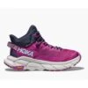 Hoka Women's Trail Code GTX Hiking Boot - Beautyberry/Harbor Mist - Regular (B) -The Famous Shoe Store 1123166 BHMST 1