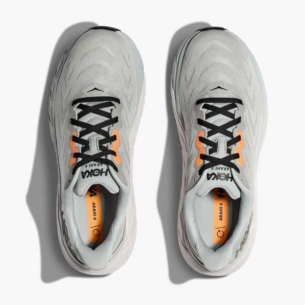 Hoka Men's Arahi 6 Running Shoe - Harbor Mist/Black - Wide (2E) 7 Hoka Men's Arahi 6 Running Shoe - Harbor Mist/Black - Wide (2E) - Image 5