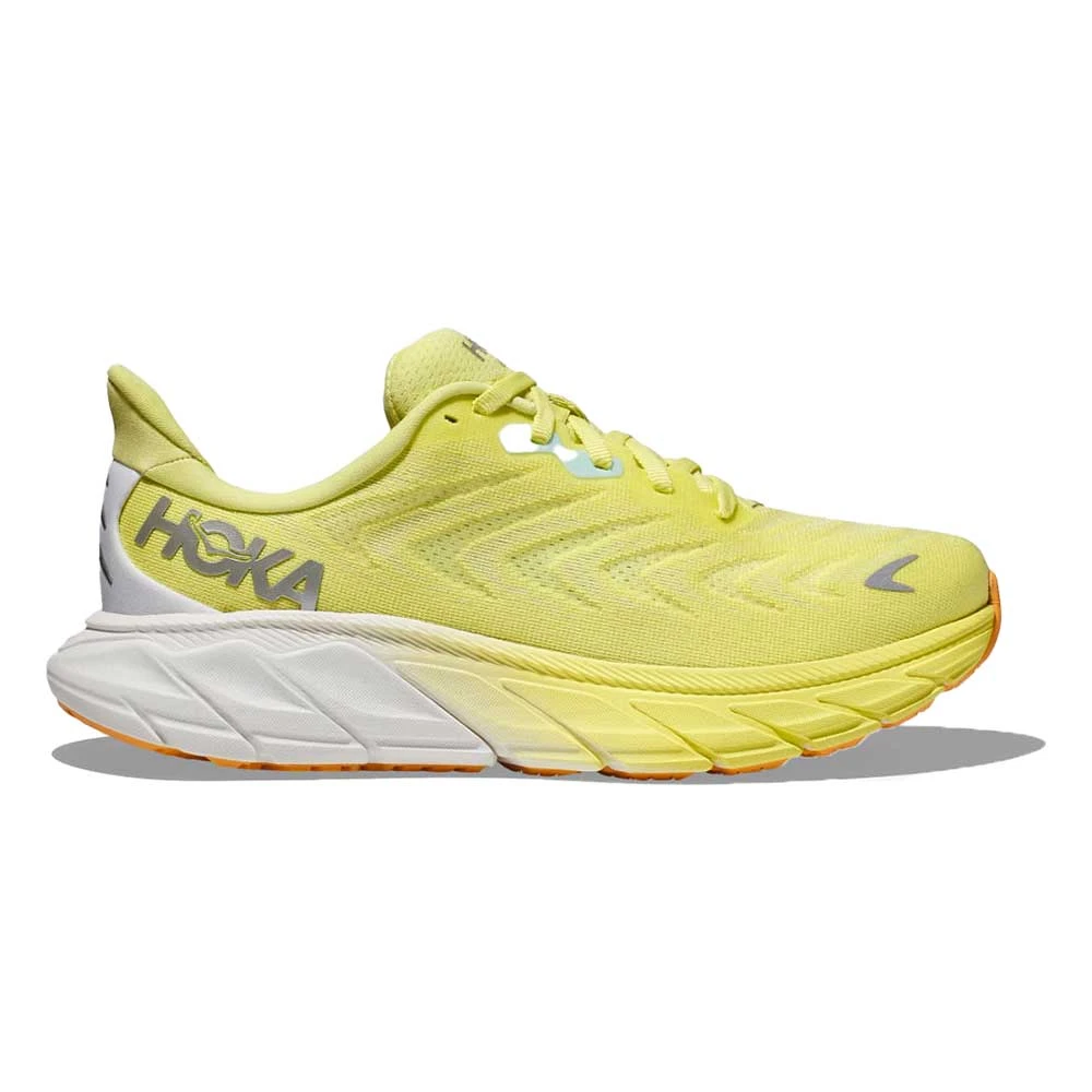 Hoka Women's Arahi 6 Running Shoe - Citrus Glow/White - Regular (B) 3 Hoka Women's Arahi 6 Running Shoe - Citrus Glow/White - Regular (B)