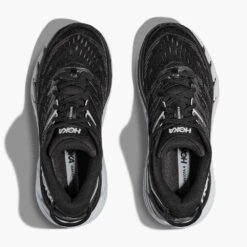 Hoka Women's Gaviota 4 Running Shoe - Black/White - Wide (D) -The Famous Shoe Store 1123199 BWHT 2 7294a94c f804 44cb a5b6 cdf37375a056