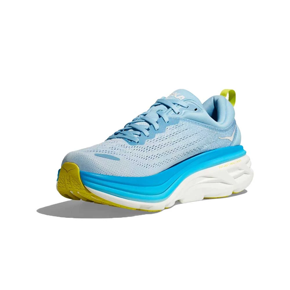 Hoka Men's Bondi 8 Running Shoe - Airy Blue/Diva Blue - Wide (2E) 4 Hoka Men's Bondi 8 Running Shoe - Airy Blue/Diva Blue - Wide (2E) - Image 2