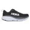 Hoka Men's Bondi 8 Running Shoe- Black/White- Regular (D) -The Famous Shoe Store 1123202 BWHT 7