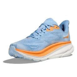Hoka Women's Clifton 9 Running Shoe - Airy Blue/Ice Water - Wide (D) -The Famous Shoe Store 1127896 ABIW 3