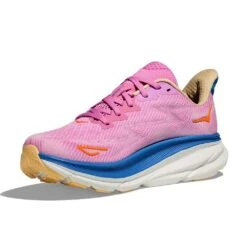 Hoka Women's Clifton 9 Running Shoe - Cyclamen/Sweet Lilac - Wide (D) -The Famous Shoe Store 1127896 CSLC 3 e48c4212 d7a3 4354 87e1 72ed4e3d32e3