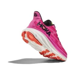 Hoka Women's Clifton 9 Running Shoe - Raspberry/Strawberry- Regular (B) -The Famous Shoe Store 1127896 RSRW 4