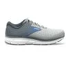 BROOKS Women's Dyad 11 Running Shoe- Grey/White/Blue - Wide (D) -The Famous Shoe Store 120312 065 L Dyad 11 1