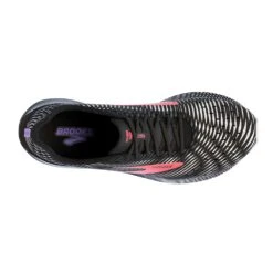 BROOKS Women's Hyperion Tempo Running Shoe- Black/Coral/Purple - Regular (B) -The Famous Shoe Store 120328 026 O Hyperion Tempo 1