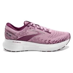 BROOKS Women's Glycerin 20 Running Shoe - Mauve/Grape Wine/Grey - Regular (B)