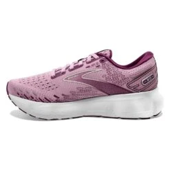 BROOKS Women's Glycerin 20 Running Shoe - Mauve/Grape Wine/Grey - Regular (B) -The Famous Shoe Store 120369 577 M Glycerin 20