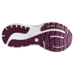 BROOKS Women's Glycerin 20 Running Shoe - Mauve/Grape Wine/Grey - Regular (B) -The Famous Shoe Store 120369 577 S Glycerin 20