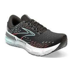BROOKS Women's Glycerin GTS 20 Running Shoe - Black/Red/Opal - Regular (B) -The Famous Shoe Store 120370 045 A Glycerin GTS 20 1