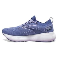 BROOKS Women's Glycerin StealthFit 20 Running Shoe - Blue/Pastel Lilac/White - Regular (B) -The Famous Shoe Store 120372 402 M Glycerin StealthFit 20
